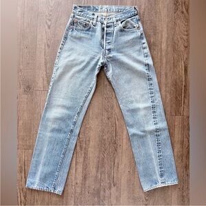 Rare 80s Vintage Levi's 501 Selvedge Redline